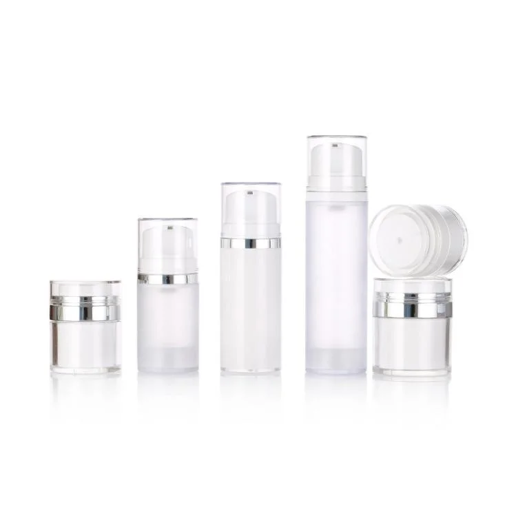 50g Cosmetic Vacuum Packaging Airless Pump Emulsion Jar with Cap for Makeup