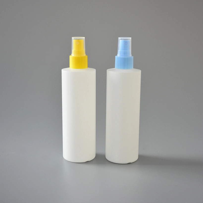 HDPE Matte White Round Empty Fine Mist Spray Bottle