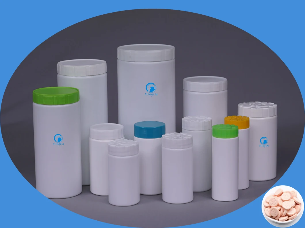 HDPE 75ml Cylindrical Plastic Bottle (MD-561)