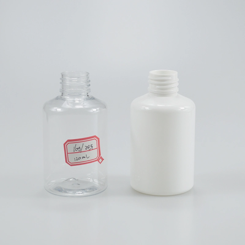 120ml Pet Cylindrical Bottle for Serum Extract Liquid