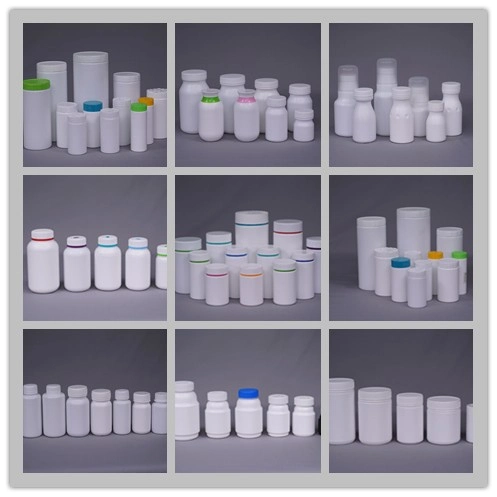 HDPE/Pet Square Plastic Medicine Bottle