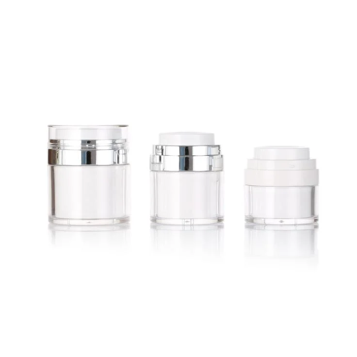 50g Cosmetic Vacuum Packaging Airless Pump Emulsion Jar with Cap for Makeup