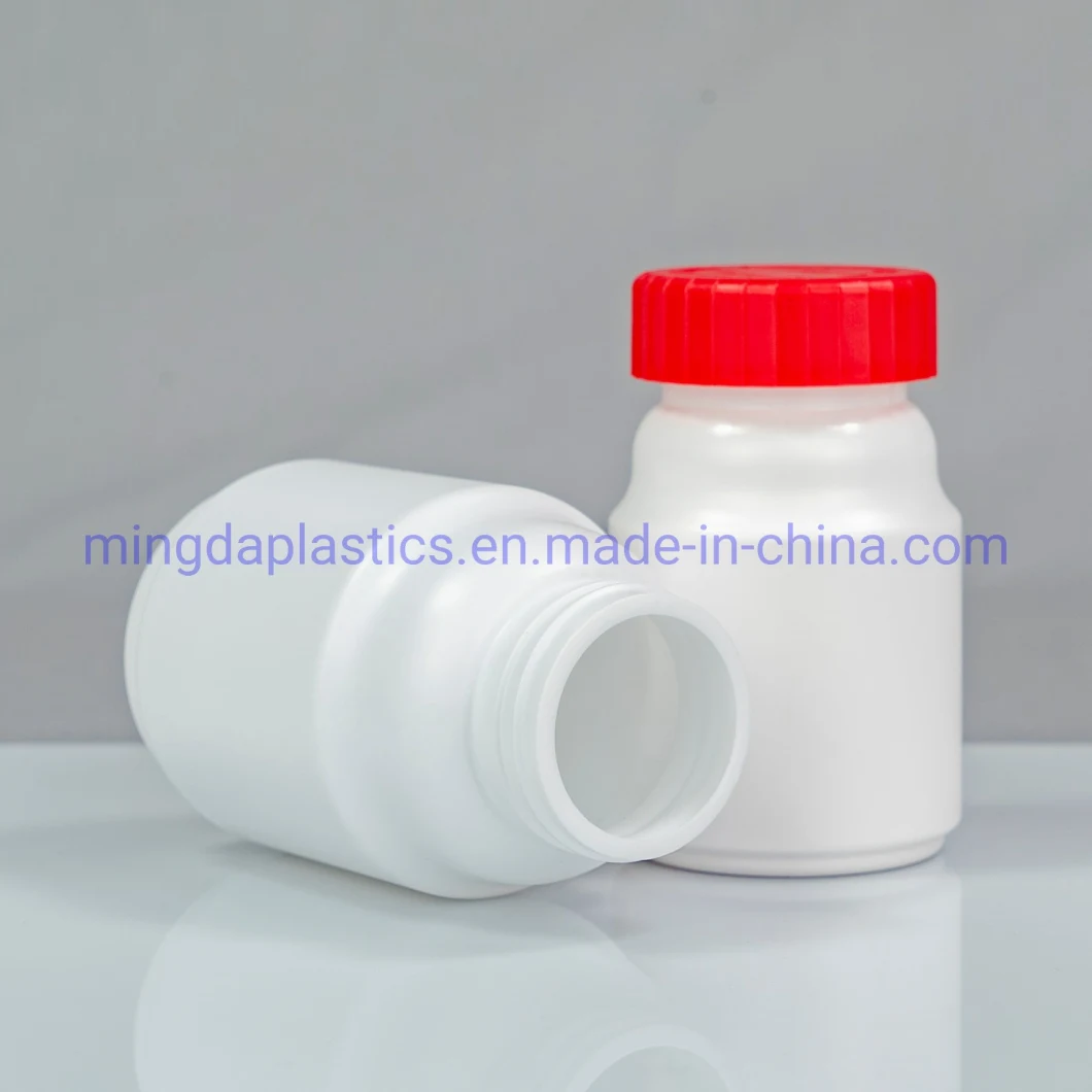 CRC Cap High Density Oxygen Resistance Food Grade HDPE Irregular Round Bottle