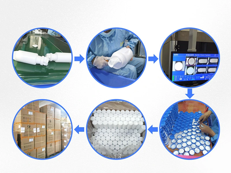 HDPE Irregular Shaped Medicine/Tablets/Capsule/Food Products Packaging Plastic Ball Bottle 200ml