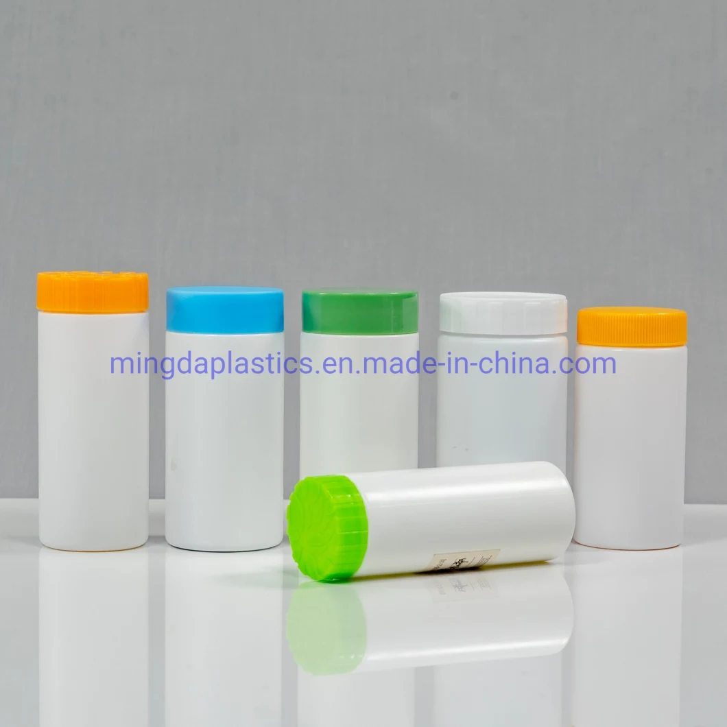 750ml Empty White Straight Sided White Plastic Pill/Tablets/Capsule HDPE Packaging Round Bottle Manufacturer